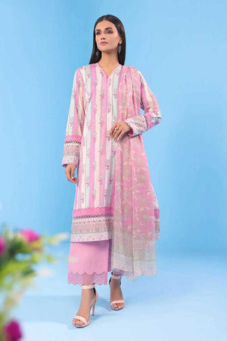 3 PC Printed Lawn Suit SSF341B Spring Summer Lawn Collection