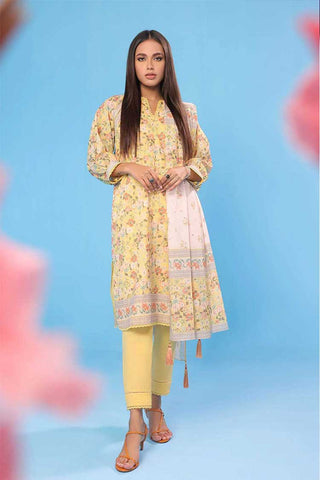 3 PC Printed Lawn Suit SSF361A Spring Summer Lawn Collection