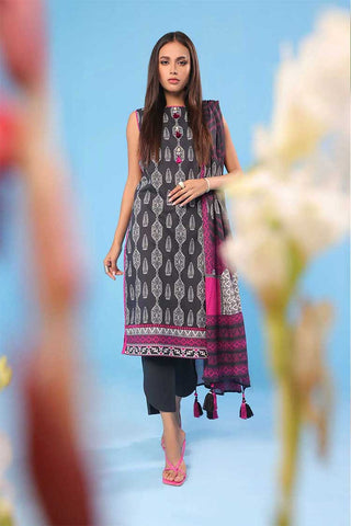 2 PC Printed Lawn Suit SSF52A Spring Summer Lawn Collection