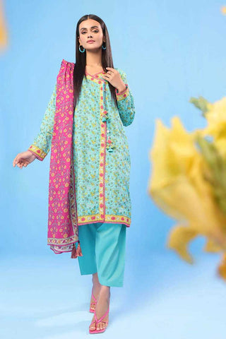 2 PC Printed Lawn Suit SSF571A Spring Summer Lawn Collection