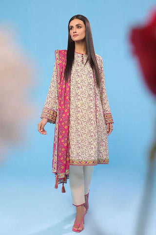 2 PC Printed Lawn Suit SSF571B Spring Summer Lawn Collection