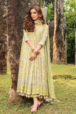 2 PC Printed Lawn Suit SSF581B Spring Summer Lawn Collection