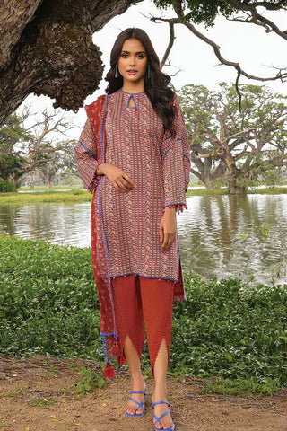 2 PC Printed Lawn Suit SSF641A Spring Summer Lawn Collection