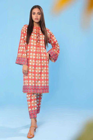 2 PC Printed Lawn Suit SSF64A Spring Summer Lawn Collection