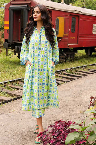 2 PC Printed Lawn Suit SSF64B Spring Summer Lawn Collection