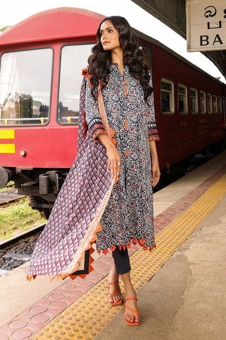 3 PC Printed Lawn Suit SSF69A Spring Summer Lawn Collection