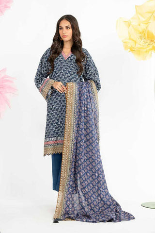 3 PC Printed Lawn Suit SSF71A Spring Summer Lawn Collection