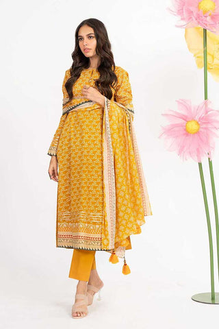 3 PC Printed Lawn Suit SSF71B Spring Summer Lawn Collection