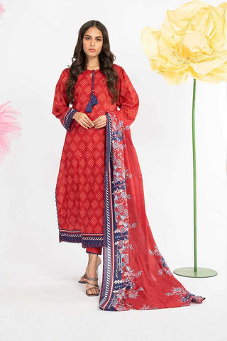 3 PC Printed Lawn Suit SSF9A Spring Summer Lawn Collection