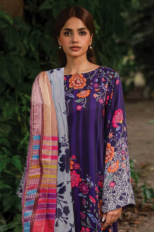 Picture of Charizma - CPW 09 C Prints Fall Winter Printed Linen Collection Vol 1 - Available at Raja Sahib