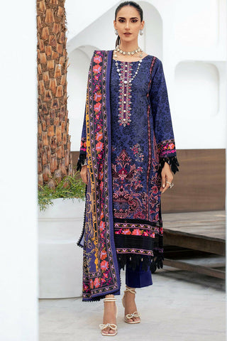 LW 0028 Blossom Embroidered Slub Linen Collection