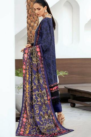 Lala - LW 0028 Blossom Embroidered Slub Linen Collection