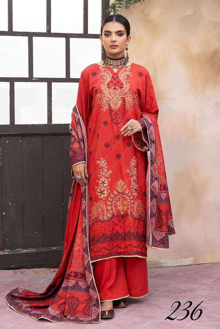 Picture of Shaista - Design 236 Sania Dhanak Digital Printed Embroidered Collection - Available at Raja Sahib