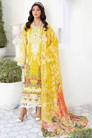 L 606 Mashaal Luxury Lawn Collection Vol 6