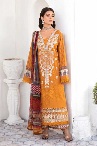 L 609 Mashaal Luxury Lawn Collection Vol 6