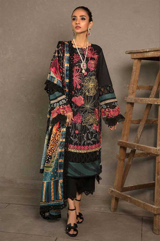 08 Carnation Florence Embroidered Lawn Collection