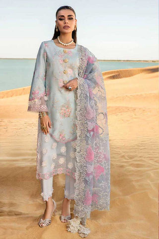 07 Ocean Premium Embroidered Lawn Collection