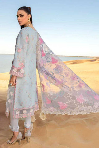 07 Ocean Premium Embroidered Lawn Collection