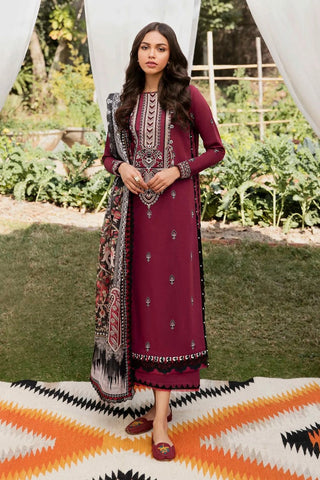 07 Maahru Afsanah Embroidered Lawn Collection