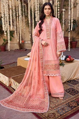 4041 Zaib Premium Embroidered Lawn Collection