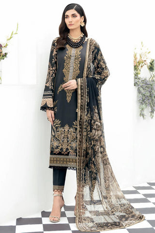 Y 504 Riwayat Luxury Lawn Collection Vol 5