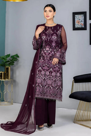 K 1310 Lenten Rose Kuch Khas Embroidered Chiffon Collection Vol 13