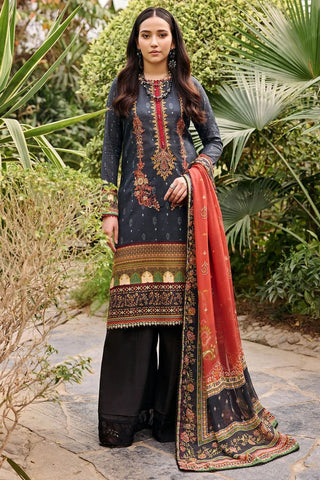 3539 Kajal Umang Printed Embroidered Lawn Collection