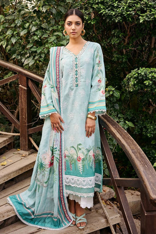 3543 Bano Umang Printed Embroidered Lawn Collection