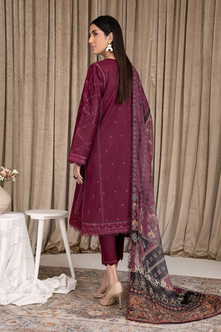 ZEL 01 Rose Wood Eid Lawn Collection