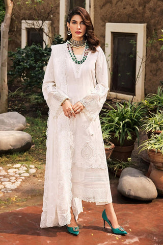 3977 Zohra Schiffli Luxury Lawn Collection