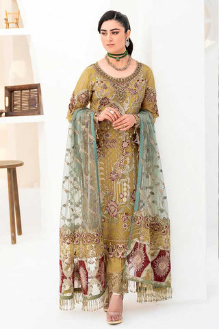 M 805 Minhal Embroidered Collection Vol 8