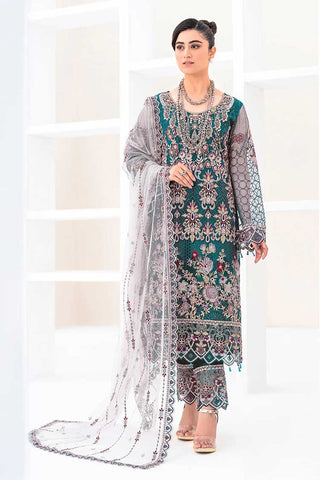 Ramsha - M 810 Minhal Embroidered Collection Vol 8