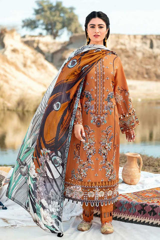 Y 607 Riwayat Luxury Lawn Collection Vol 6