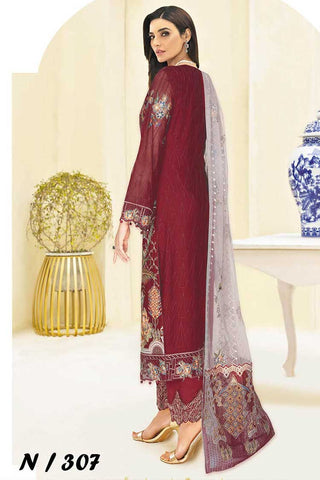 N 307 Nayab Chiffon Collection Vol 3