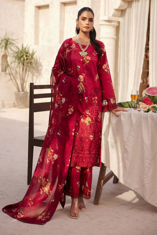 3740 Eva Amal Embroidered Lawn Collection