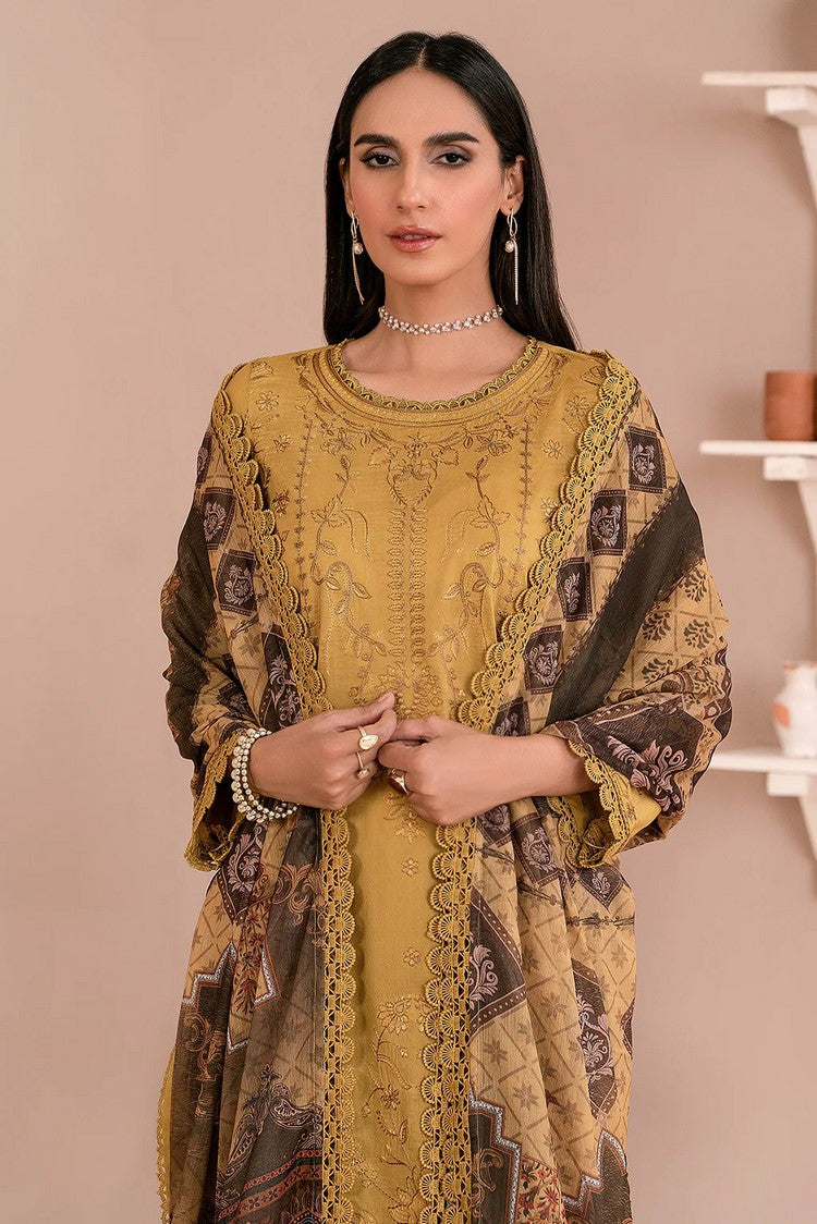 Picture of Zarif - ZEA 03 Honey Eid Ul Adha Lawn Collection - Available at Raja Sahib