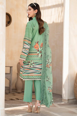 Design 3755 Rang Digital Printed Lawn Collection Vol 4