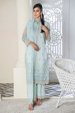 52 Powder Blue Rangreza Luxury Embroidered Collection