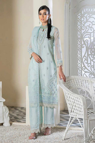 52 Powder Blue Rangreza Luxury Embroidered Collection