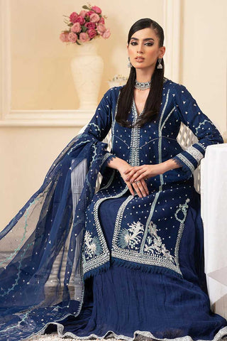 55 Sapphire Elegance Rangreza Luxury Embroidered Collection