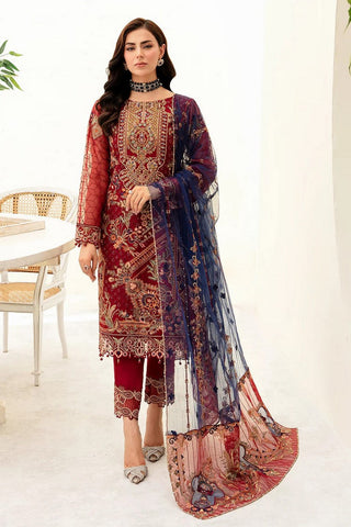 M 908 Minhal Embroidered Collection Vol 9