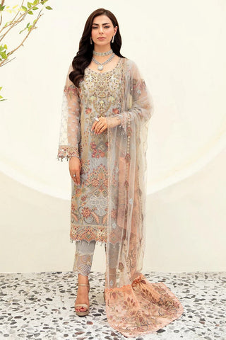 M 909 Minhal Embroidered Collection Vol 9