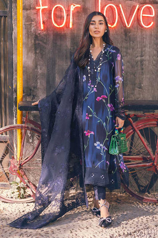 NU2 71 Ballerina Embroidered 4 PC Chikankari Embelished Chiffon Collection