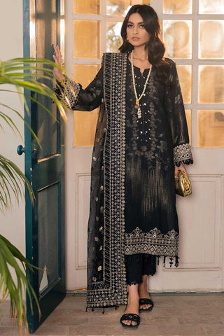 NJ 50 Maya Embroidered Lawn Jacquard Collection