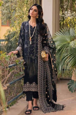 NJ 50 Maya Embroidered Lawn Jacquard Collection