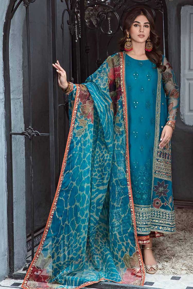 Picture of Charizma - CLC 03 Aarzo Luxury Fancy Net Chiffon Collection Vol 1 - Available at Raja Sahib