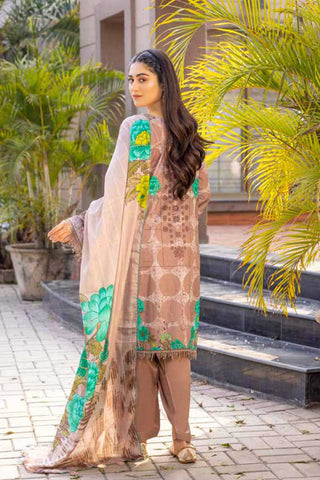 Design 12 Embroidered Lawn Collection Vol 1