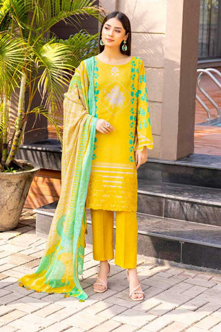 Design 03 Embroidered Lawn Collection Vol 1