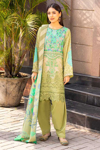 Design 06 Embroidered Lawn Collection Vol 1