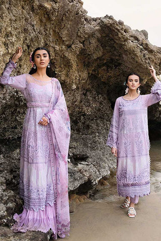 Nureh - NSL 07 Diora Tere Sang Swiss Lawn Collection